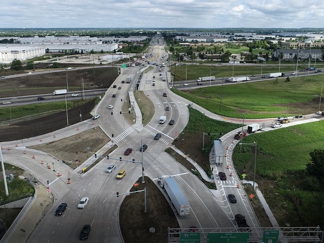 Weber Road Corridor, IL - 96M Weber Road Interchange In Romeoville, Bolingbrook Gets Top Honors | Boling